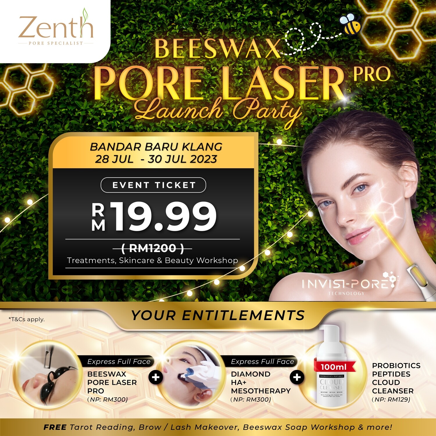 (NEW LAUNCH PARTY) Beeswax Pore Laser PRO