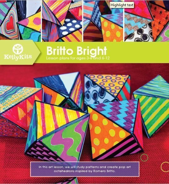 Britto Bright - Art Kit with Materials