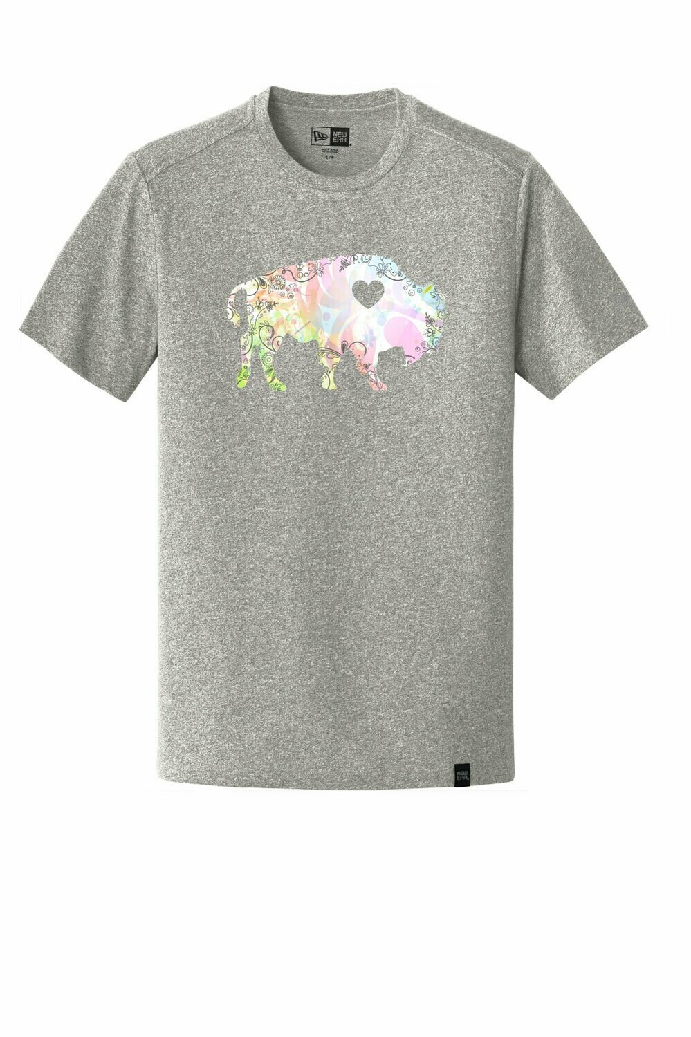 Wyo Apparel - Floral2 Buffalo (NEA100)