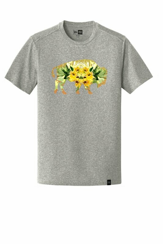 Wyo Apparel - Floral4 Buffalo (NEA100)