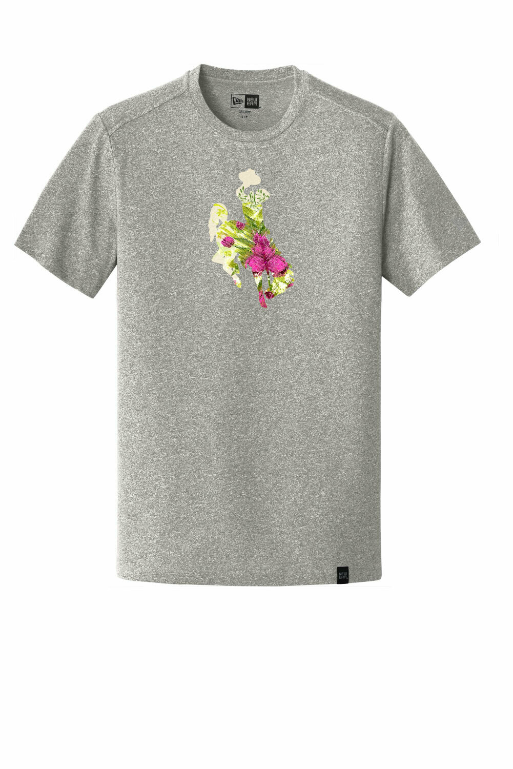 Wyo Apparel - Floral1 Bucking Horse (NEA100)
