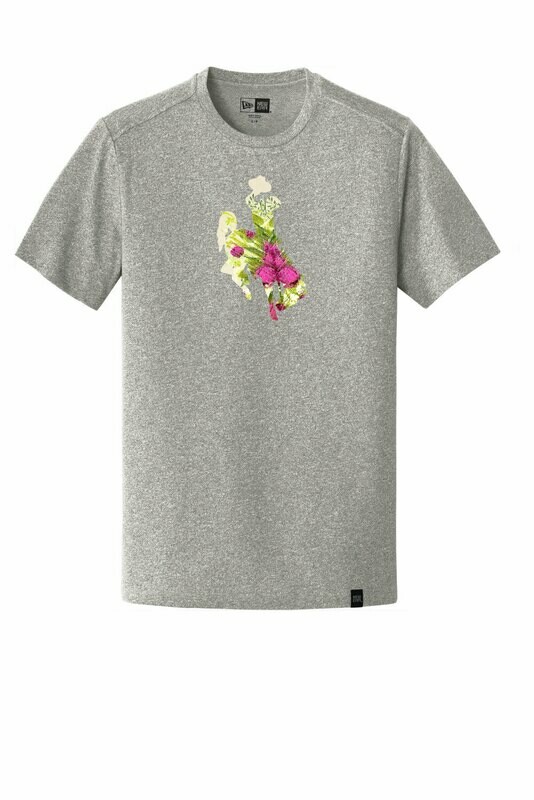 Wyo Apparel - Floral1 Bucking Horse (NEA100)