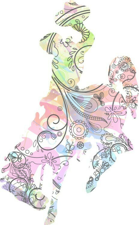 Wyo Sticker - Bucking Horse Floral2 (4in X 6in)