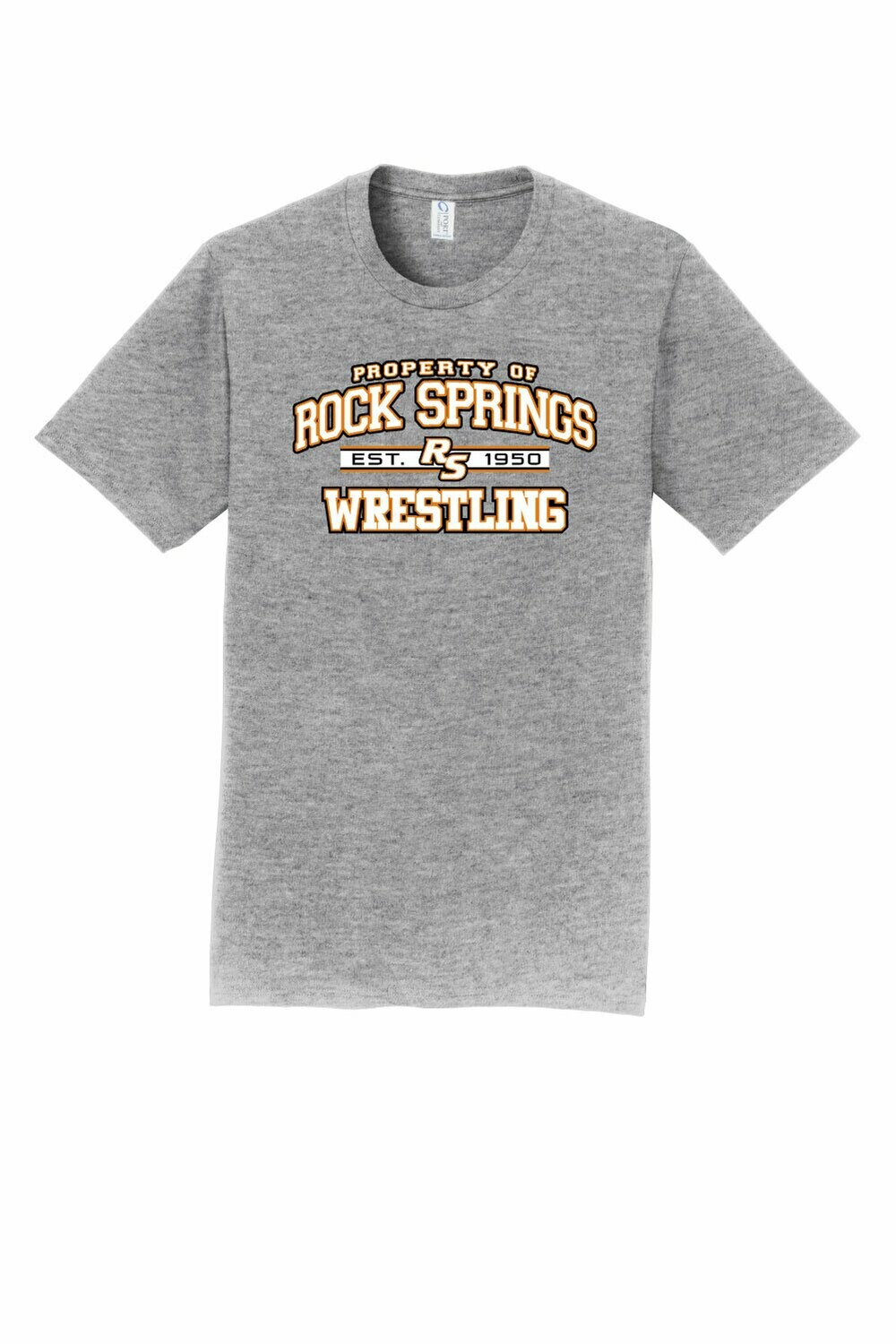 RSHS Wrestling - Port &amp; Company Fan Favorite Tee (PC450 Athletic Heather)