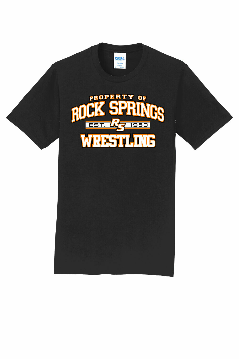 RSHS Wrestling - Port &amp; Company Fan Favorite Tee (PC450 Jet Black)