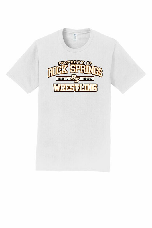 RSHS Wrestling - Port &amp; Company Fan Favorite Tee (PC450 White)