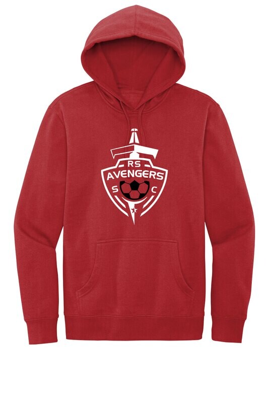 Avengers - District V.I.T. Fleece Hoodie (DT6100 Classic Red)