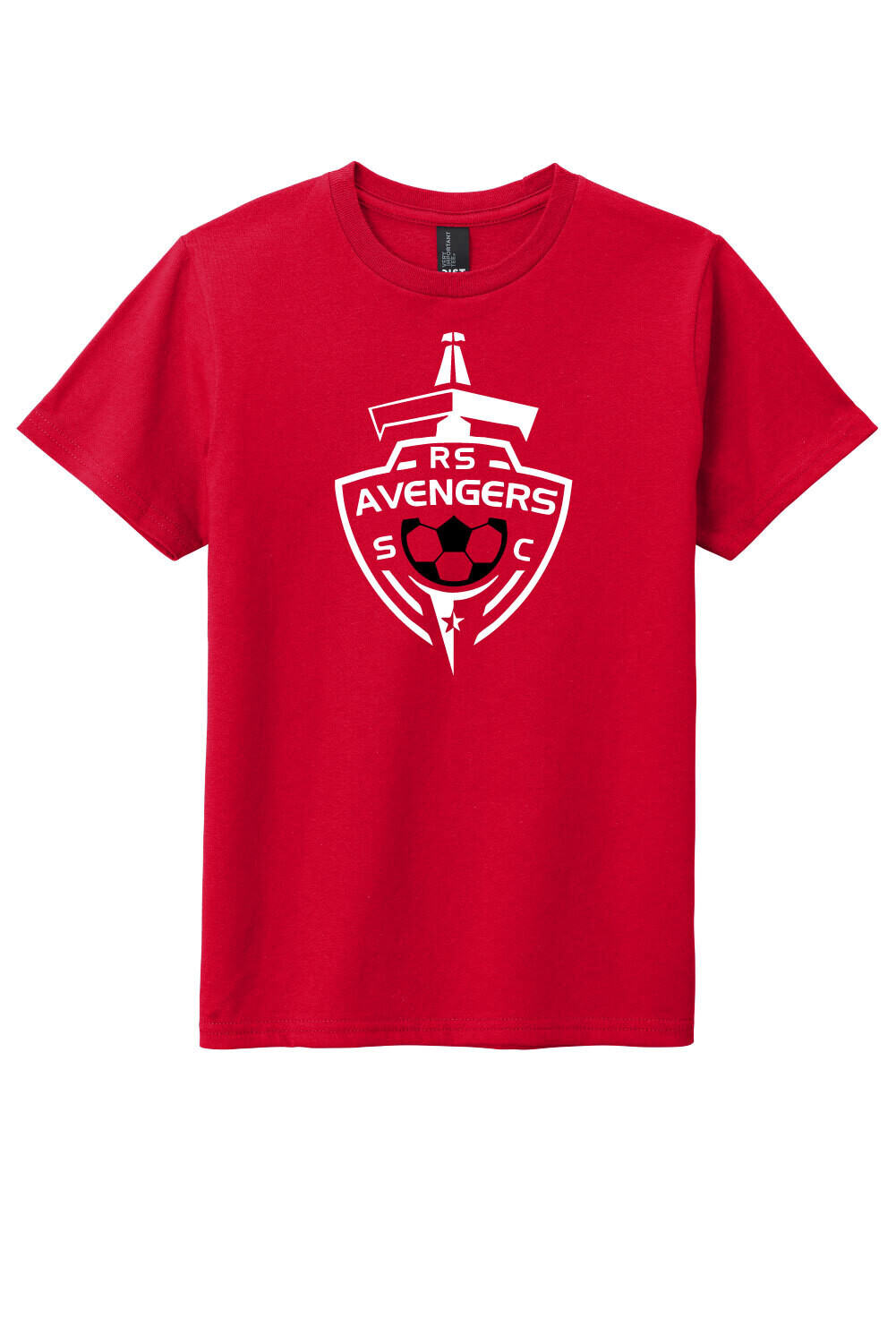 Avengers - District Youth Very Important Tee (DT6000Y Classic Red)