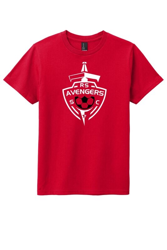 Avengers - District Youth Very Important Tee (DT6000Y Classic Red)
