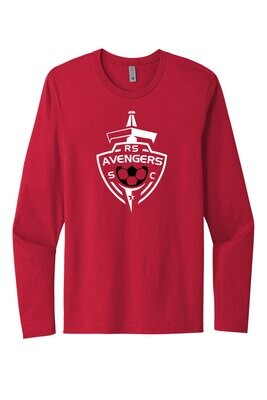 Avengers - Next Level Cotton Long Sleeve Tee (NL3601 Red)