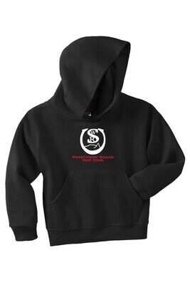 Sweetwater Ranch Sort Club - JERZEES Youth NuBlend Pullover Hooded Sweatshirt (996Y Black)