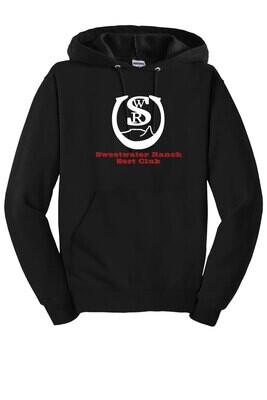 Sweetwater Ranch Sort Club - JERZEES NuBlend Pullover Hooded Sweatshirt (996M Black)