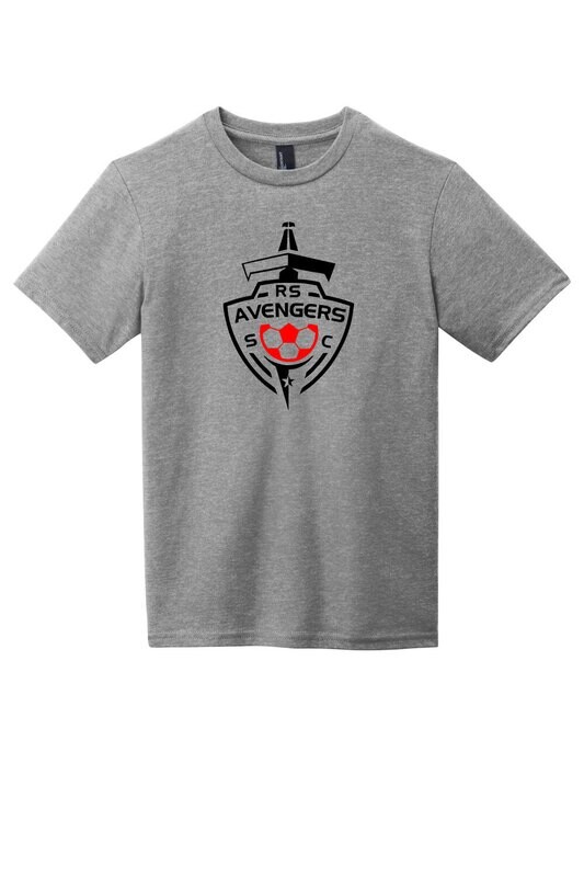 Avengers - District Youth Very Important Tee (DT6000Y Grey Frost)