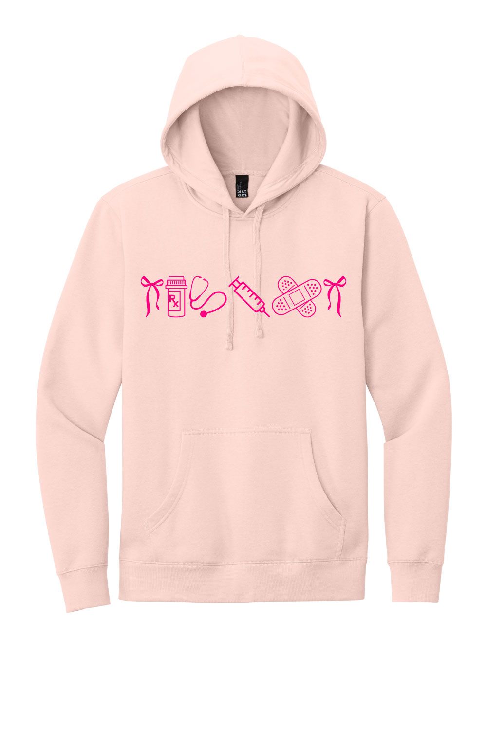 WWCC SNA - District V.I.T. Fleece Hoodie (DT6100 Design2)