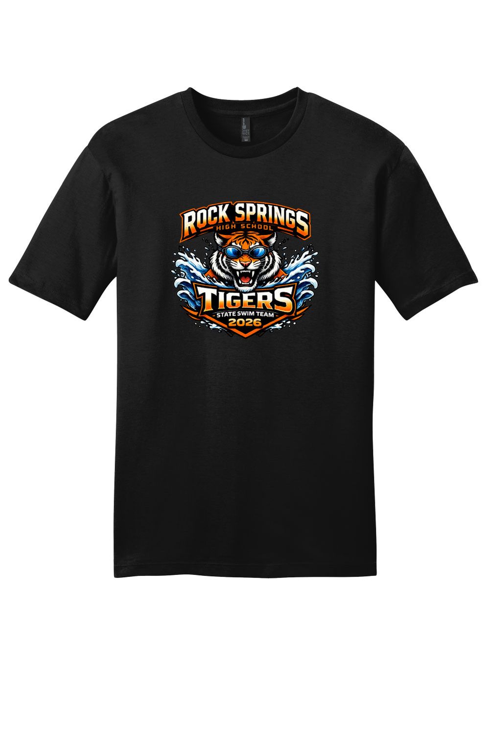 RSHS Swim - District Very Important Tee (DT6000 Black)
