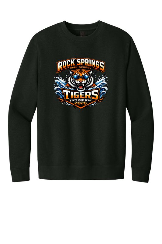 District V.I.T. Fleece Crew (DT6104 Black)