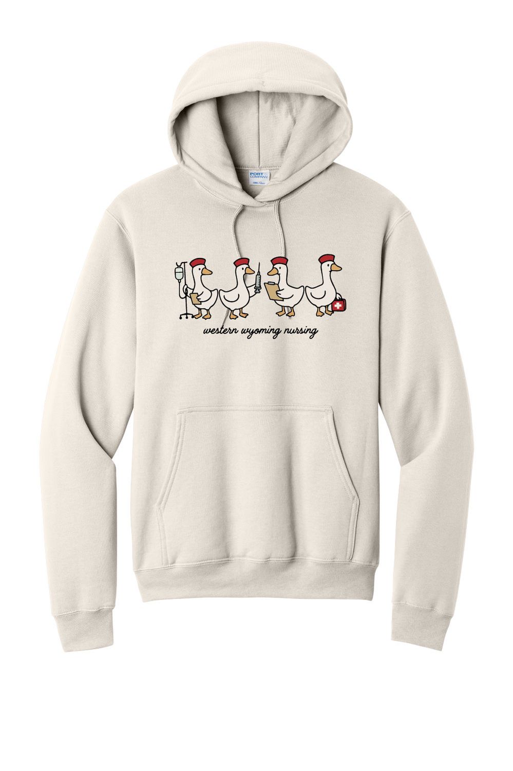 WWCC SNA - Port &amp; Co™ Core Fleece Pullover Hooded Sweatshirt (PC78H Goose)