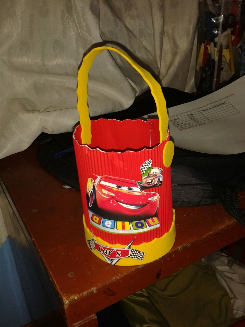 Sorpreseros Infantiles Cars