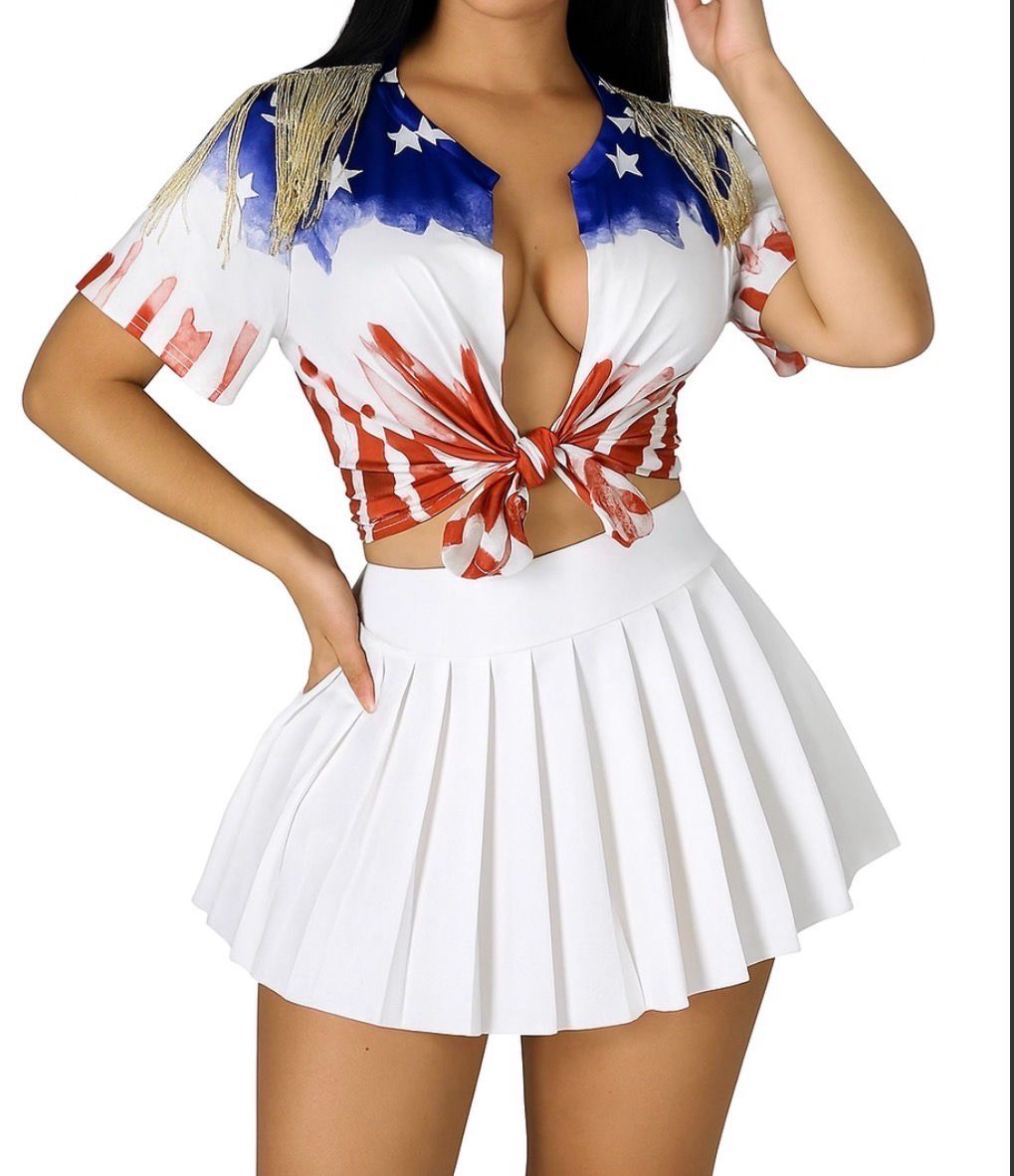 4th Of July Split Top