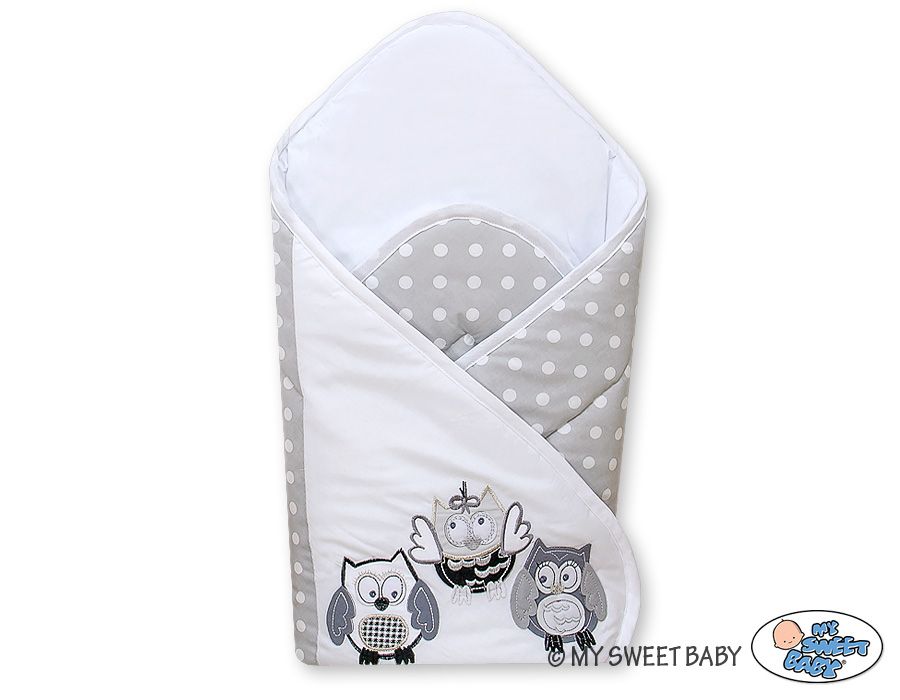 Inbakerdoek Bigi Zibi &amp; Adele Uilen, grijs-zwart