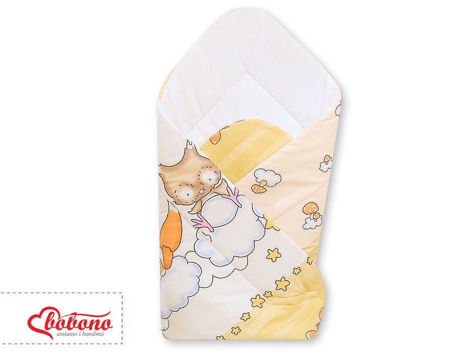 ​Inbakerdoek, creme kleur met dieren