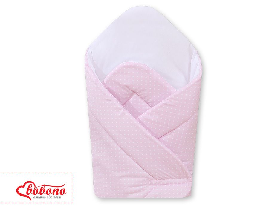 ​Inbakerdoek, roze kleur met strepen