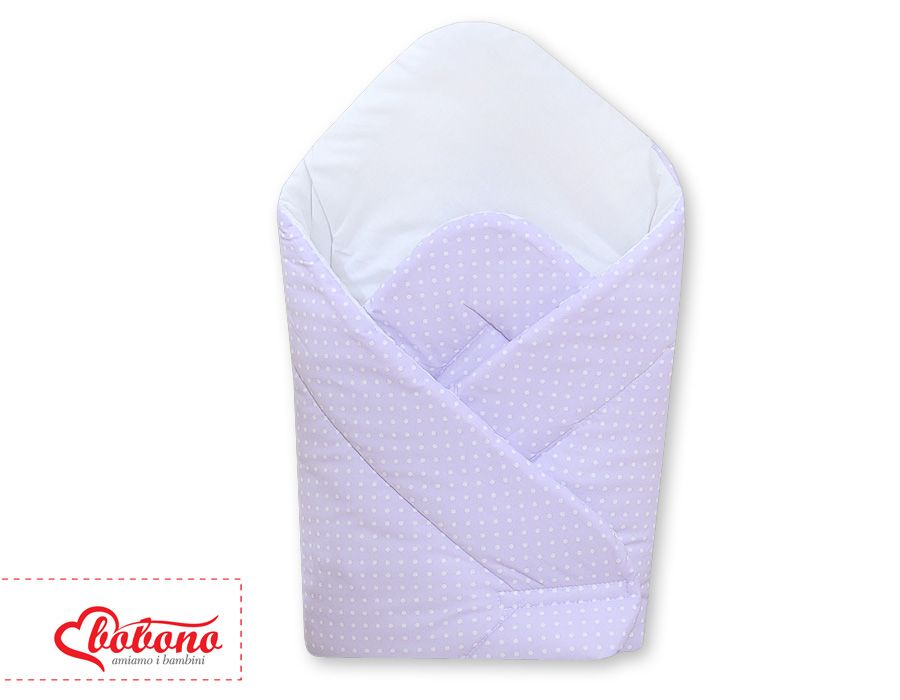 ​Inbakerdoek, paars kleur met strepen