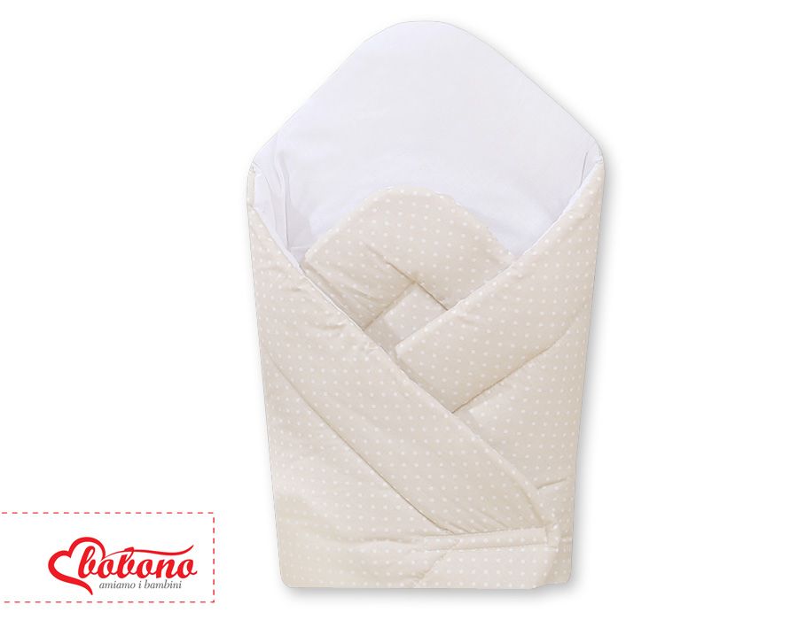 ​Inbakerdoek, beige kleur met strepen