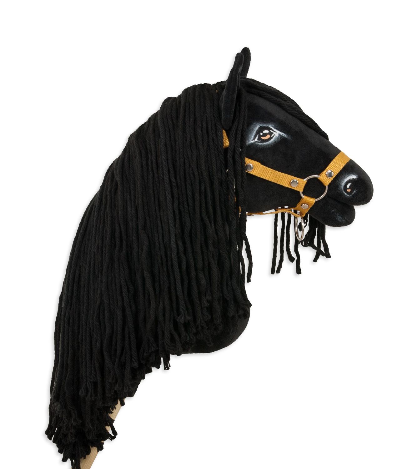 ​Super Hobby Horse – prachtig realistisch groot paard op een stokje- Fries paard