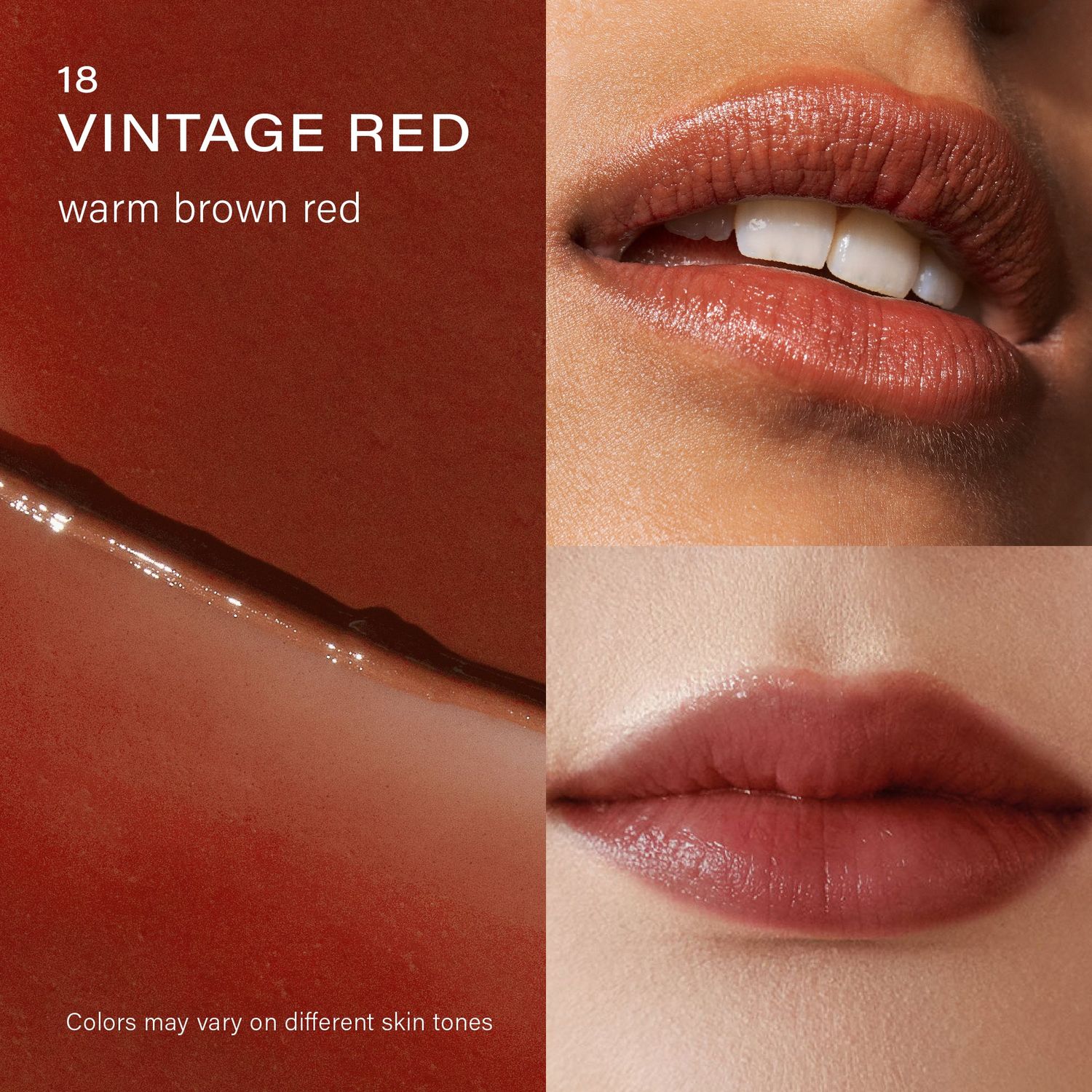 [MELIXIR] Vegan Lip Butter, Flavor: #18 Vintage Red