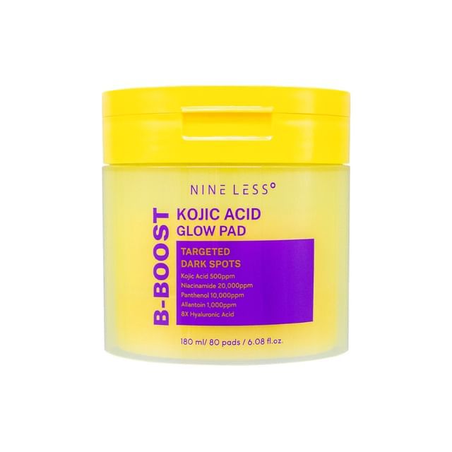 [NINE LESS] B-Boost Kojic Acid Glow Pad 180ml / 80 pads