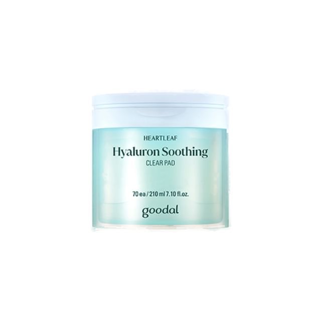 [GOODAL] Heartleaf Hyaluron Soothing Clear Pad 70ea