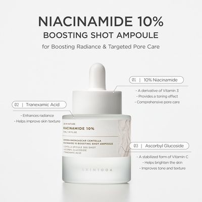 [SKIN1004] Madagascar Centella Niacinamide 10 Boosting Shot Ampoule 30ml