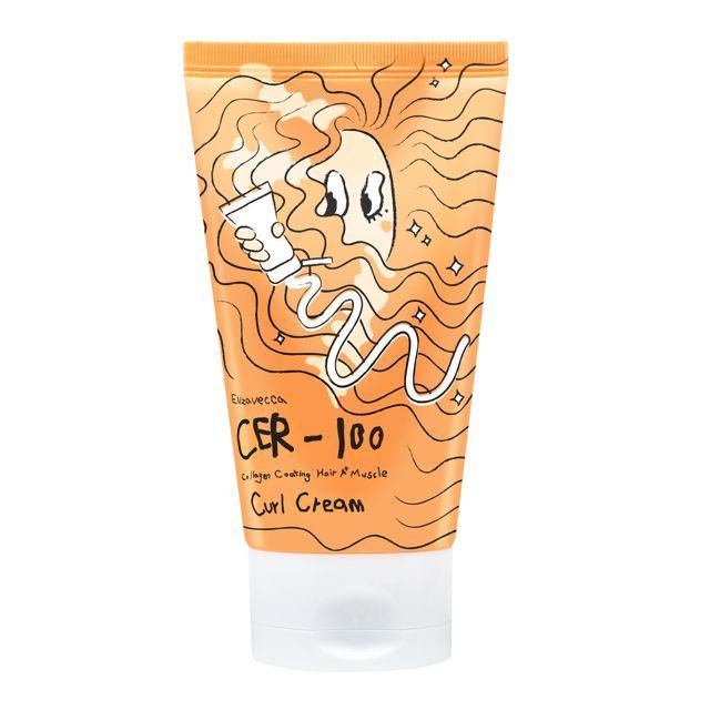 [Elizavecca] Curl Cream (CER-100) Collagen Coating Hair A+ Muscle 120ml