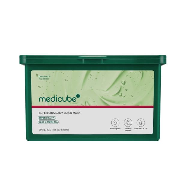[MEDICUBE] Super Cica Daily Quick Mask (30ea)