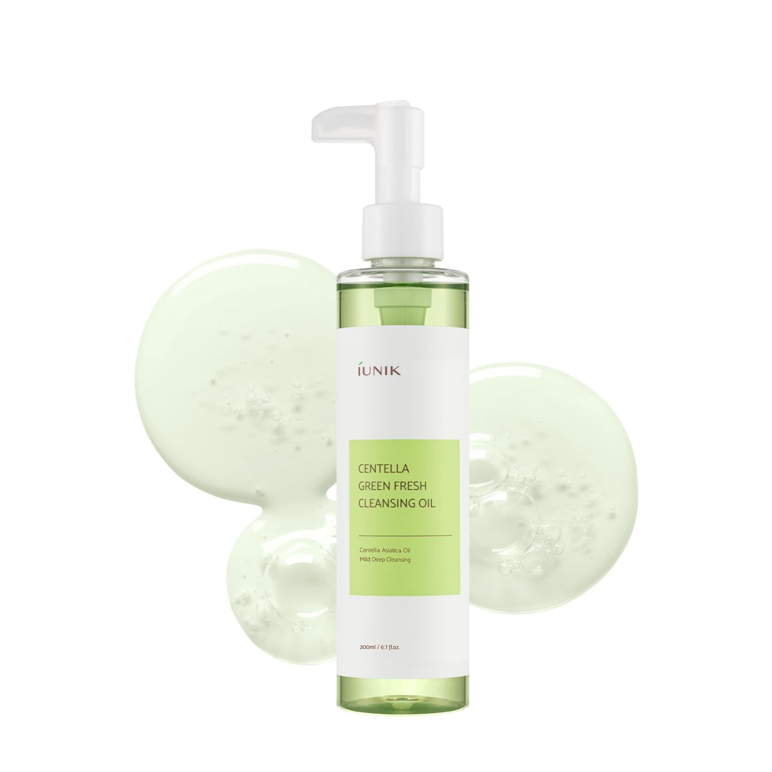[IUNIK] Centella Green Fresh Cleansing Oil 200ml