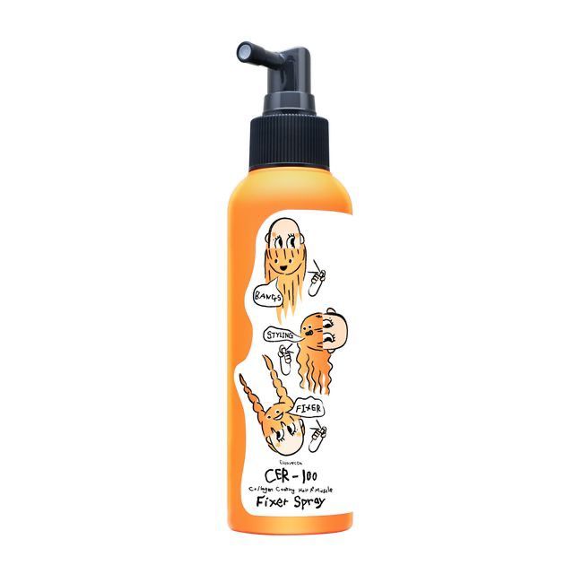 [ELIZAVECCA] Fixer Spray CER-100 Collagen Coating Hair A+ Muscle 150ml