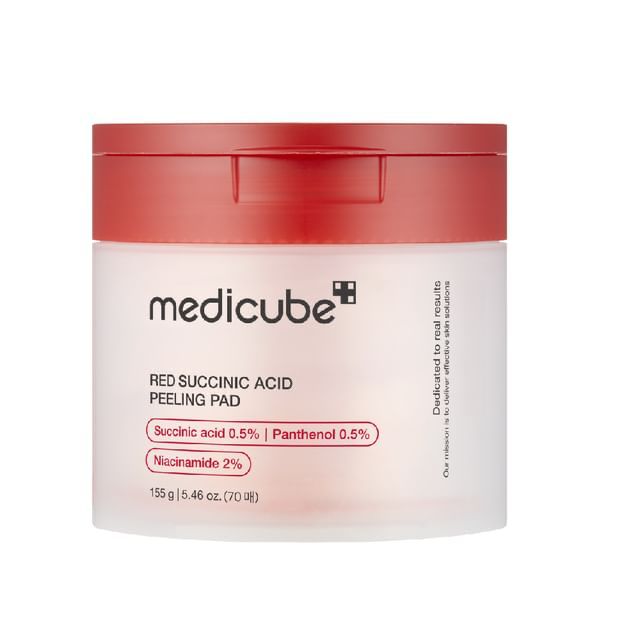 [MEDICUBE] Red Succinic Acid Peeling Pad 70pads