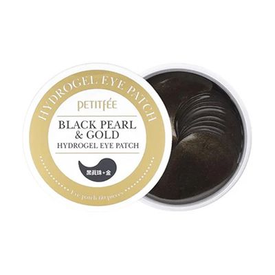 [PETITFEE] Black Pearl &amp; Gold Hydrogel Eye Patch (60sheets)