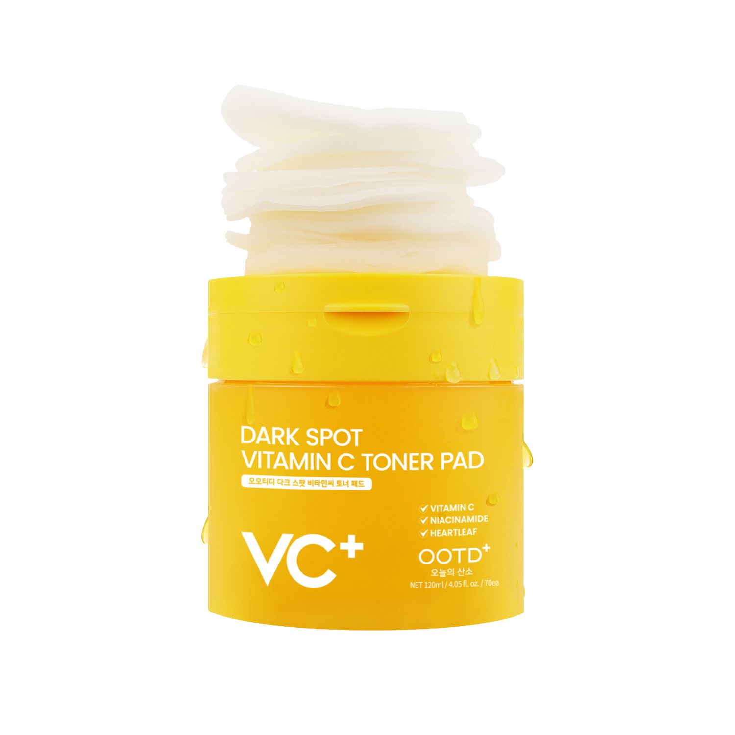 [OOTD BEAUTY] Dark Spot Vitamin C Toner Pad 120ml (70pads)