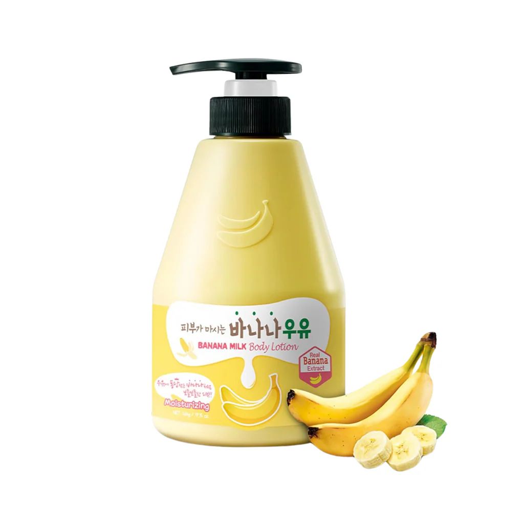 [KWAILNARA] Banana Milk Body Lotion 560ml