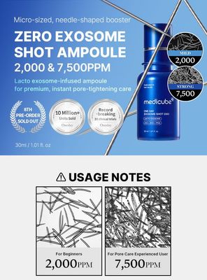 [MEDICUBE] One Day Exosome Shot 7500