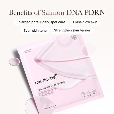 [MEDICUBE] PDRN Pink Collagen Gel Mask 1 pc
