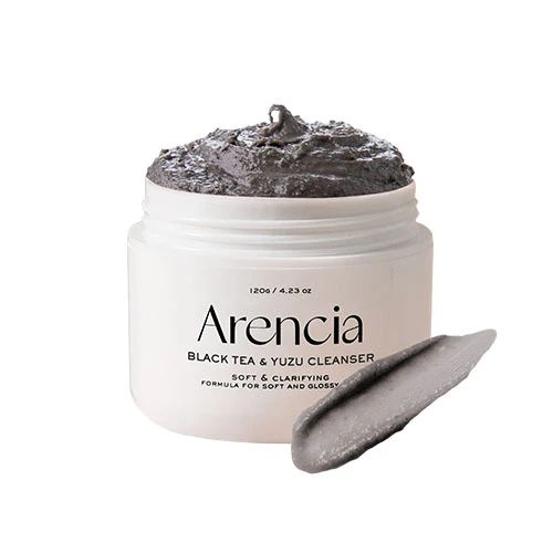[ARENCIA] Black Tea Rice Mochi Cleanser 120g