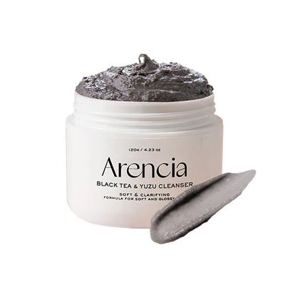 [ARENCIA] Black Tea Rice Mochi Cleanser 120g