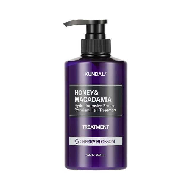 [KUNDAL] HONEY &amp; MACADAMIA PROTEIN TREATMENT CHERRY BLOSSOM 500ML