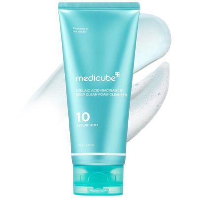 [MEDICUBE] Azelaic Acid Niacinamide Deep Clean Foam Cleanser 4.23oz