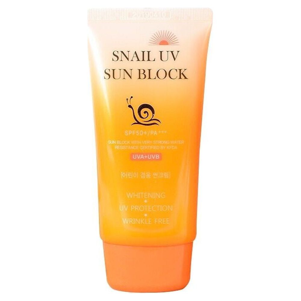 [Jigott] Snail Uv Sun Block Cream SPF50 PA+++ 70ml