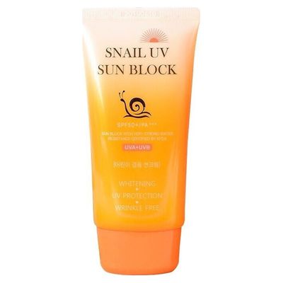 [Jigott] Snail Uv Sun Block Cream SPF50 PA+++ 70ml