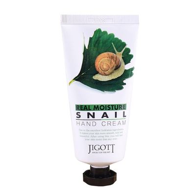 [Jigott] Real Moisture Snail Hand Cream 100ml